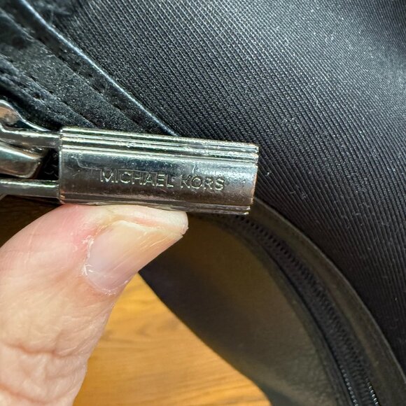 Michael Kors Emma Lily Side Zipper Black Boots Girls Size 4 - Picture 3 of 12